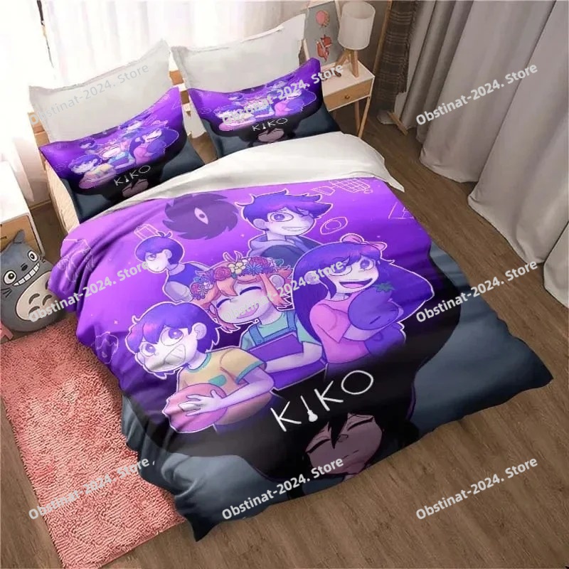 Home Textiles Classic Fashion - Fashion 3D Printed Anime Omori Bedding