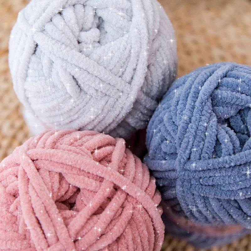 Throw Blanket Chunky Knit - 4.5mm 59M Chunky Knitting Yarn for