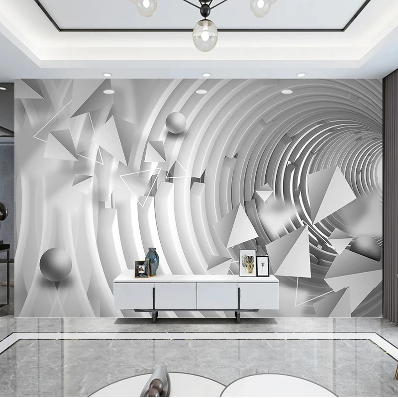 Home Textiles Classic Fashion - Custom Mural Wallpaper Fashionable Modern 3D