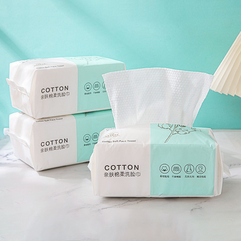 Home Textiles Face Towel - Bơm 100 dày dùng một lần