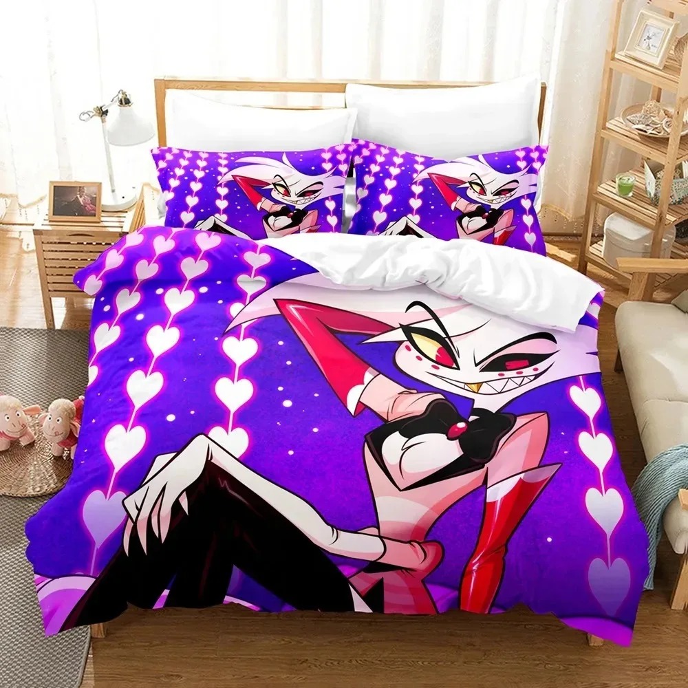 Fashion Cartoon Hazbin Hotel B - đánh giá và giá Home Textiles Classic Fashion