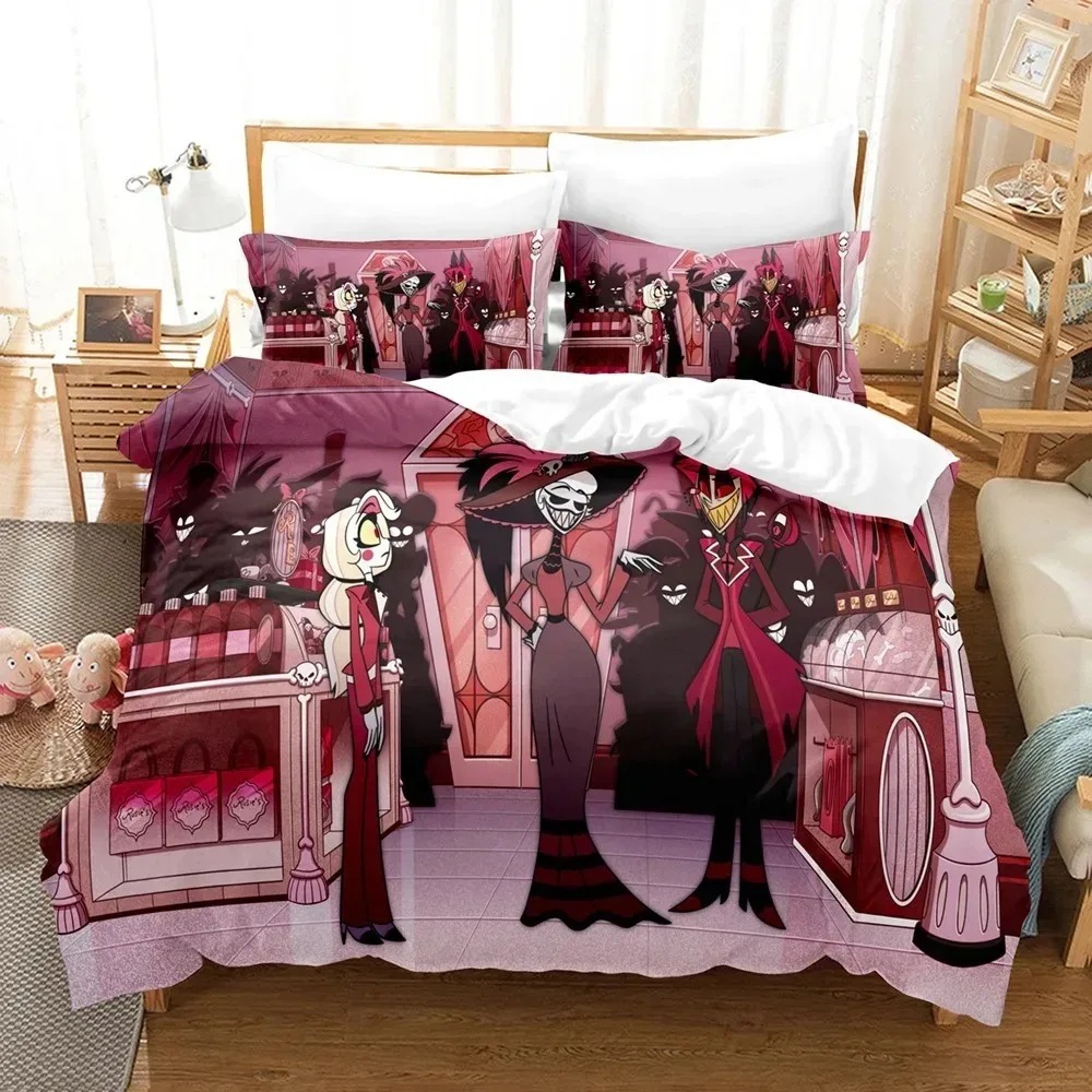 Fashion Cartoon Hazbin Hotel B - đánh giá và giá Home Textiles Classic Fashion