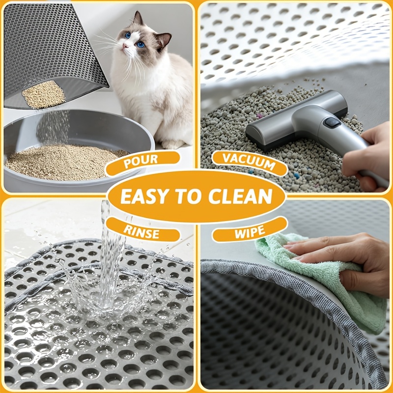 Cat Litter Mat Double-Layer Cl - đánh giá và giá Mattress Protector Waterproof