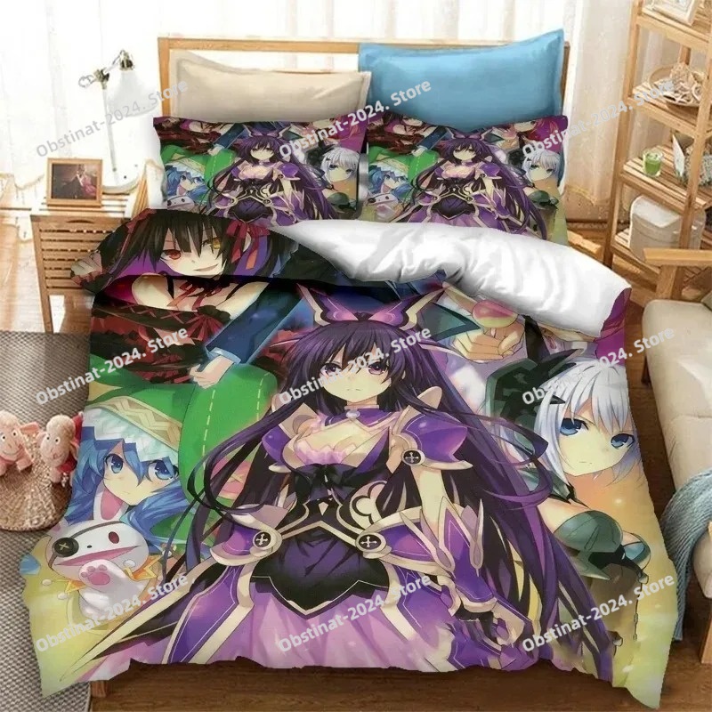 3D Printing Anime Date A Live  - đánh giá và giá Home Textiles Classic Fashion