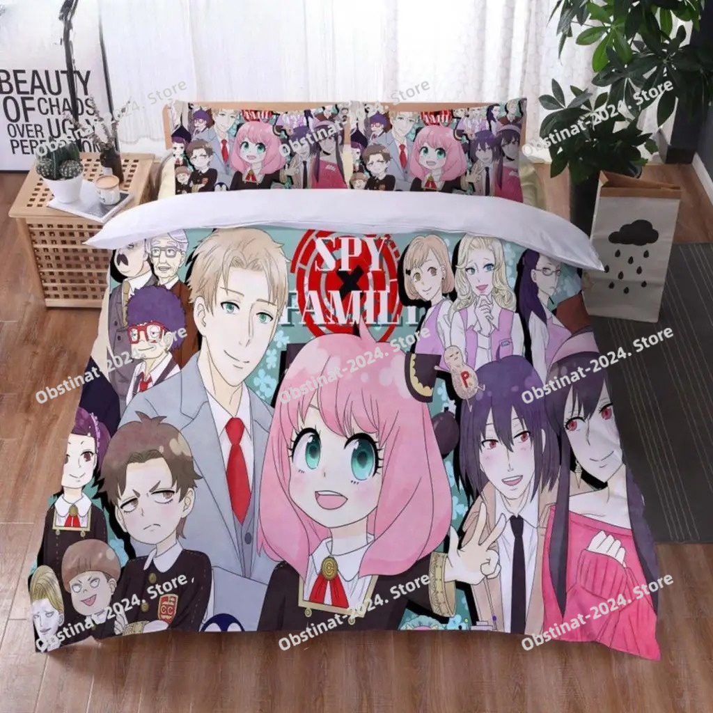3D Printing Anime SpyXFamily B - đánh giá và giá Home Textiles Classic Fashion
