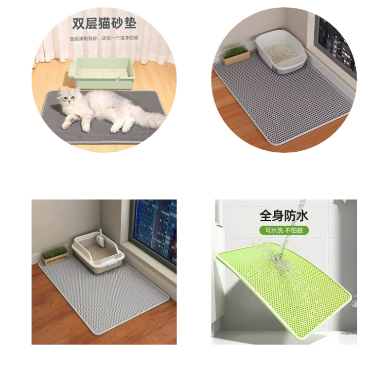 Cat Litter Mat 2-Layer Design  - đánh giá và giá Mattress Protector Waterproof