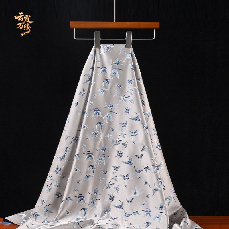 Relief embroidery fabric soft  - đánh giá và giá Home Textiles Design