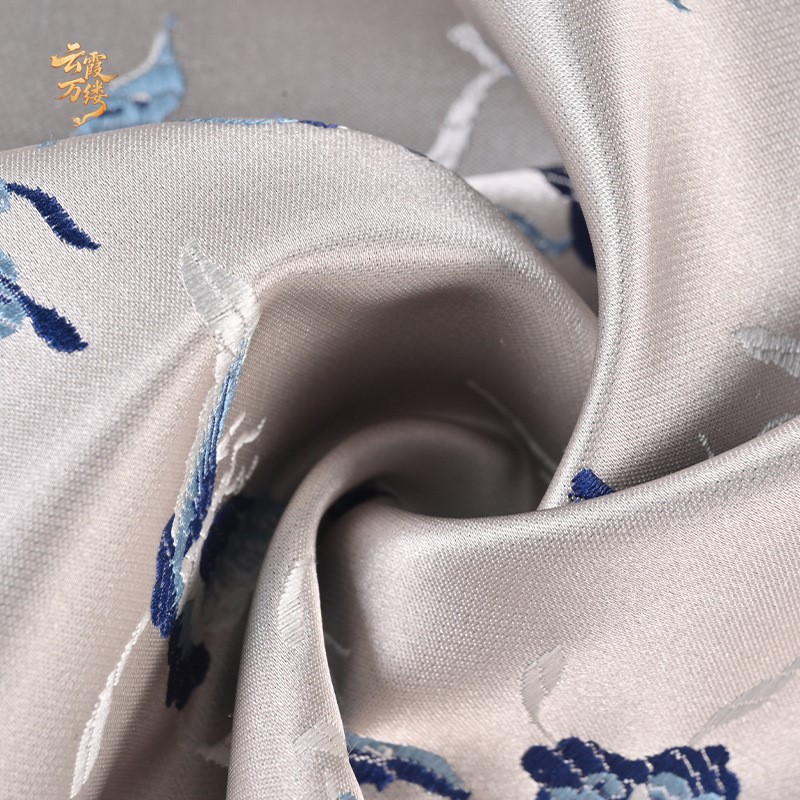 Relief embroidery fabric soft  - đánh giá và giá Home Textiles Design