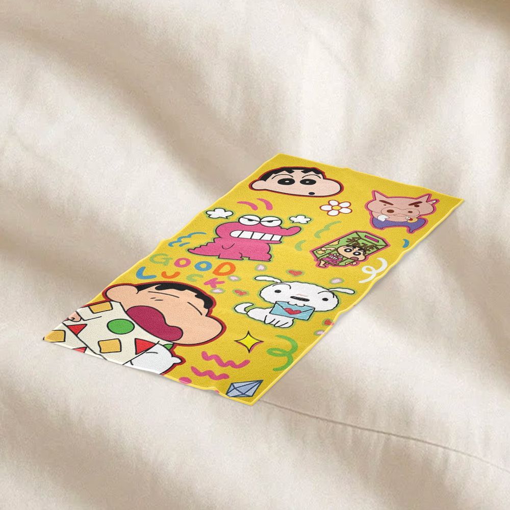 Cute cartoon Crayon Shin-chan  - đánh giá và giá Home Textiles Face Towel