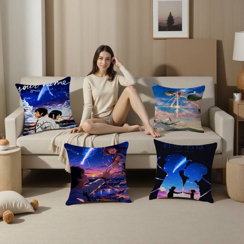 Classic Anime Your Name Pillow - đánh giá và giá Home Textiles Classic Fashion