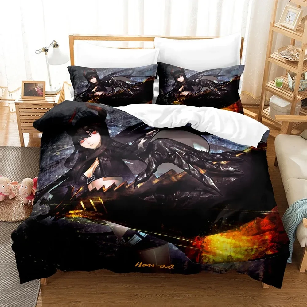 Black Rock Shooter Duvet Cover - đánh giá và giá Home Textiles Classic Fashion