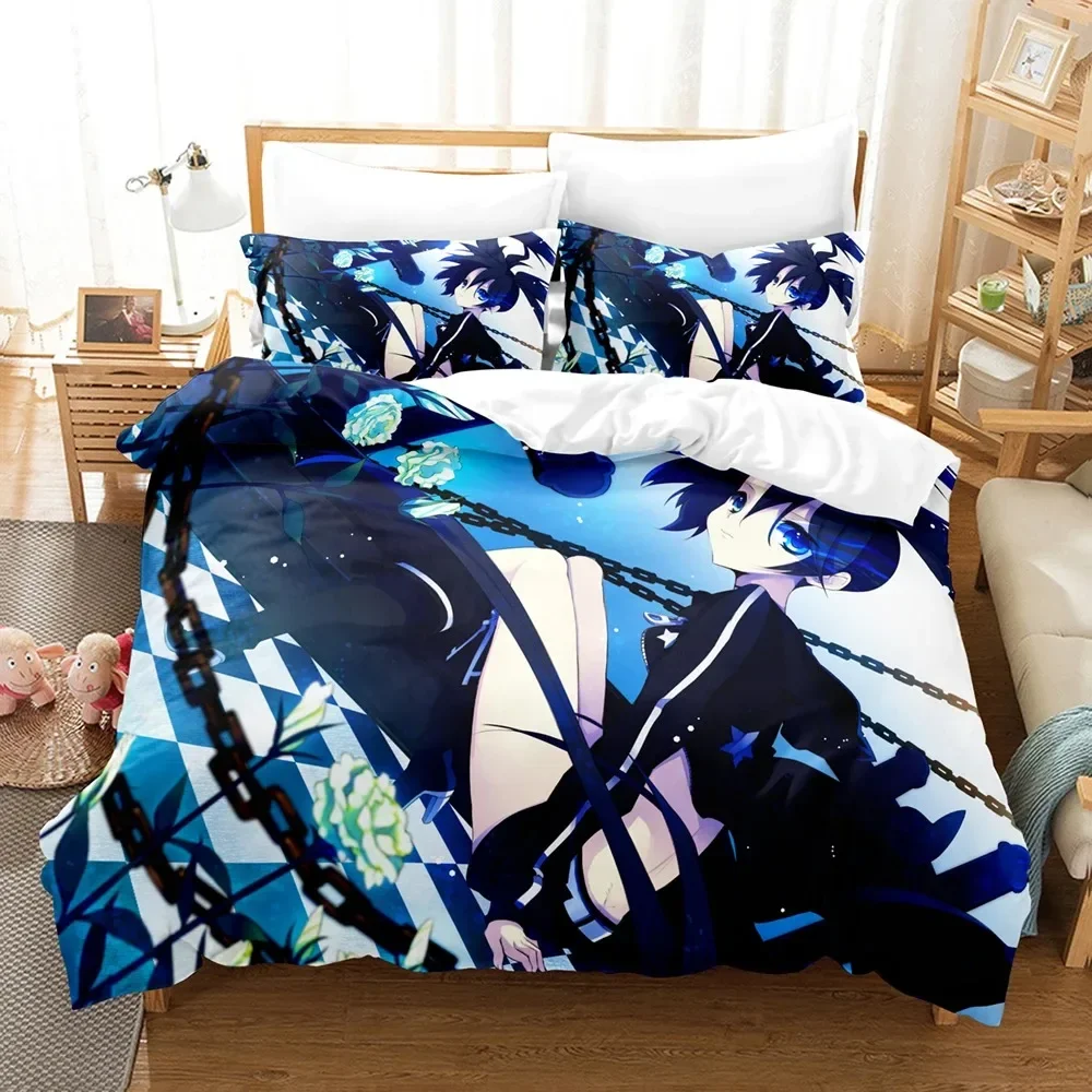 Black Rock Shooter Duvet Cover - đánh giá và giá Home Textiles Classic Fashion