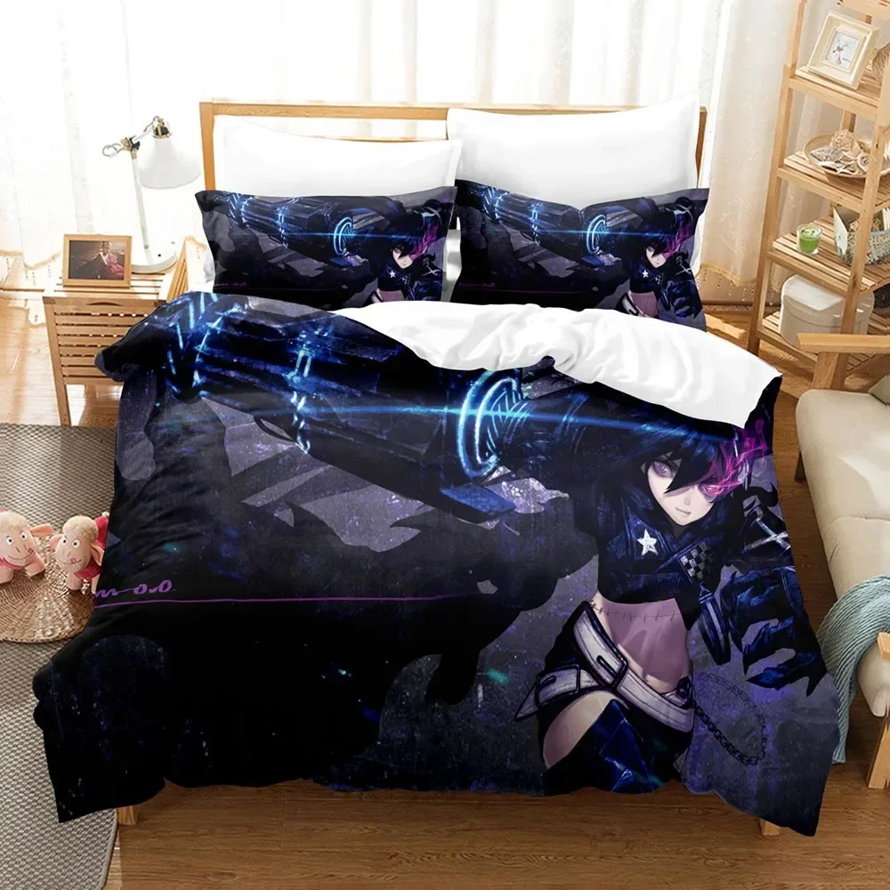 Black Rock Shooter Duvet Cover - đánh giá và giá Home Textiles Classic Fashion
