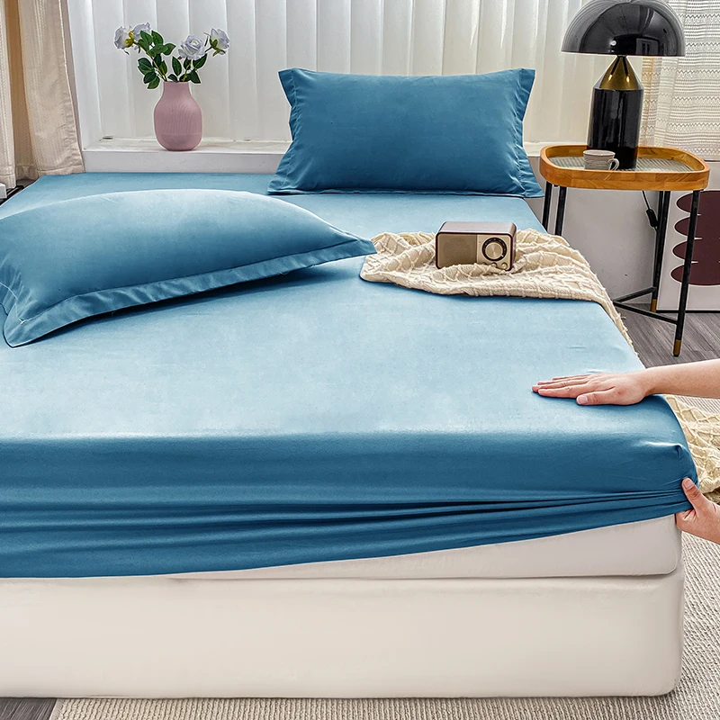 Double Bed Sheets Couple Elast - đánh giá và giá Bed Sheet Microfiber
