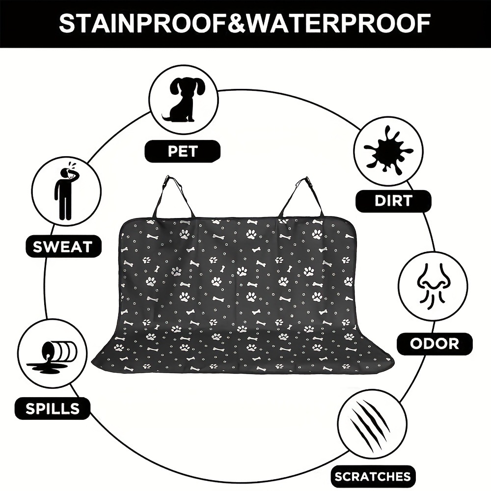 1pc Black Waterproof Pet Car S - đánh giá và giá Mattress Protector Waterproof