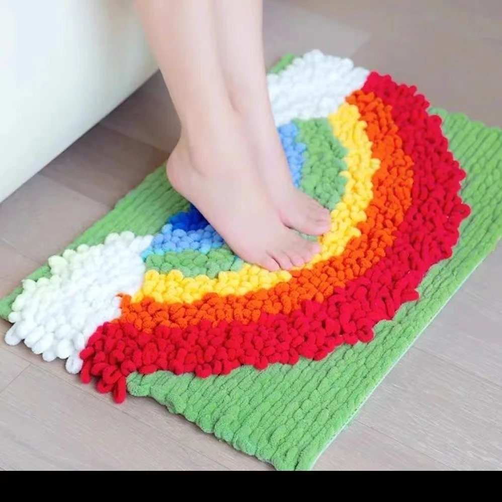 100g/Ball Finger Loop Yarn Thr - đánh giá và giá Throw Blanket Chunky Knit