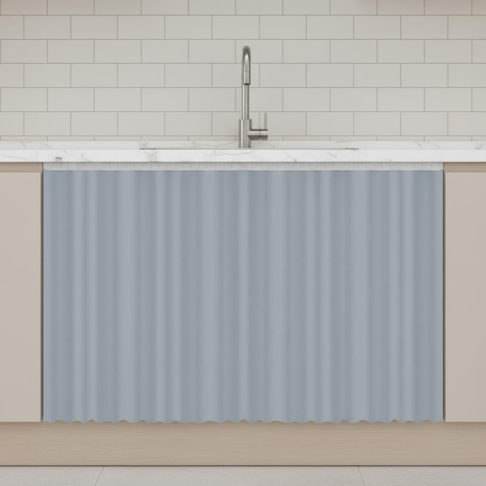 Hook and Loop Cabinet Curtain  - đánh giá và giá Home Textiles Design
