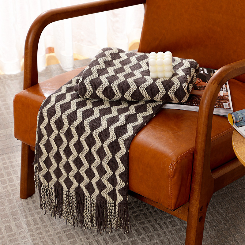 50x60inch Grey Knitted Throw B - đánh giá và giá Throw Blanket Chunky Knit