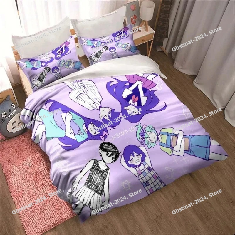Fashion 3D Printed Anime Omori - đánh giá và giá Home Textiles Classic Fashion