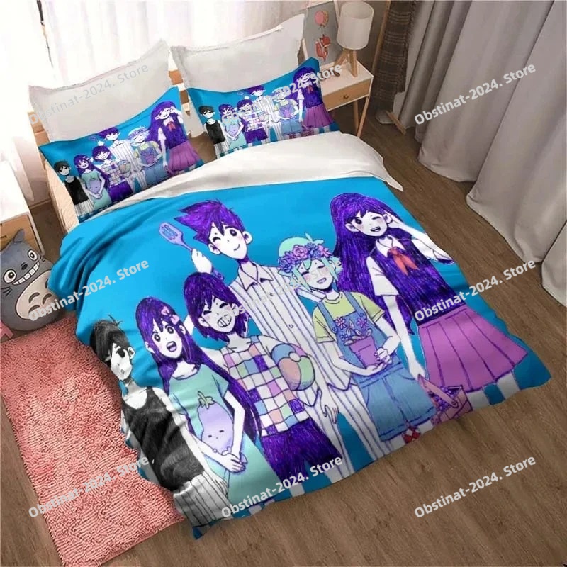 Fashion 3D Printed Anime Omori - đánh giá và giá Home Textiles Classic Fashion