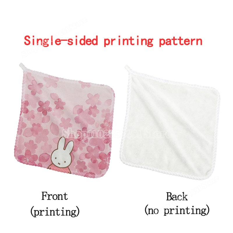 Cute Miffys Printed Square Tow - đánh giá và giá Home Textiles Face Towel