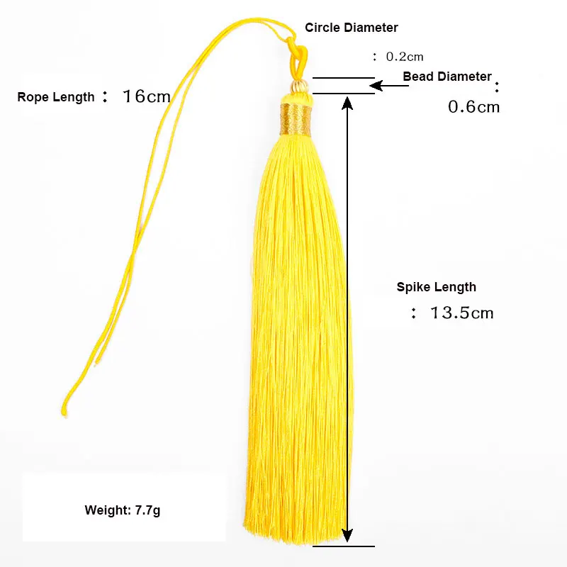 1PC 13CM Craft Tassels Silk Ha - đánh giá và giá Home Textiles Design
