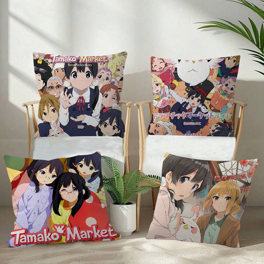 Anime T-Tamako Market 45*45cm  - đánh giá và giá Home Textiles Market