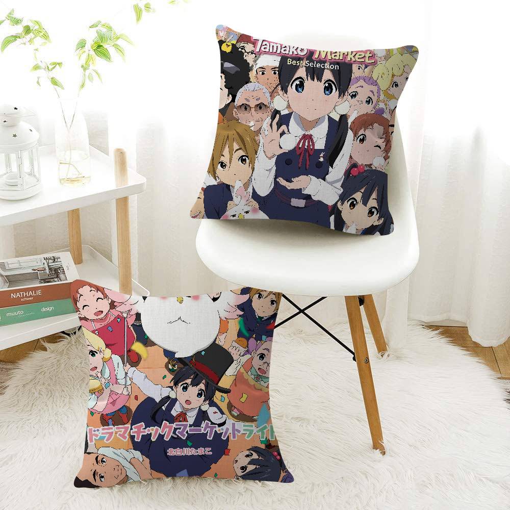 Anime T-Tamako Market 45*45cm  - đánh giá và giá Home Textiles Market