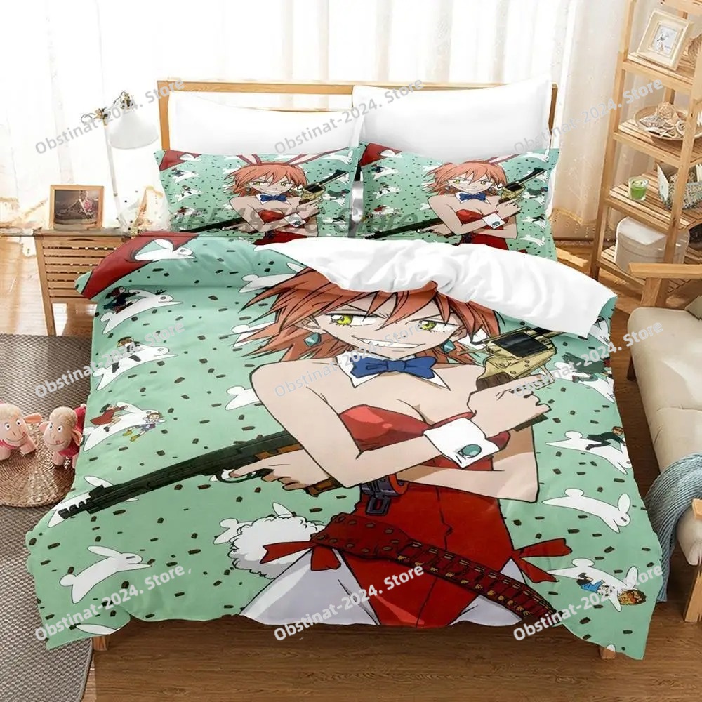 FAshion 3d Print Anime FLCL Be - đánh giá và giá Home Textiles Classic Fashion
