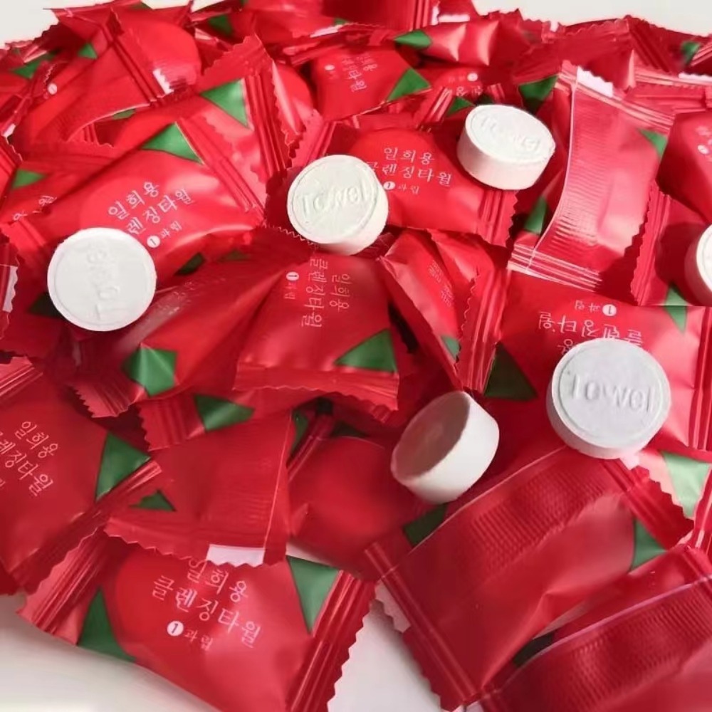Disposable Compressed Washing  - đánh giá và giá Home Textiles Face Towel
