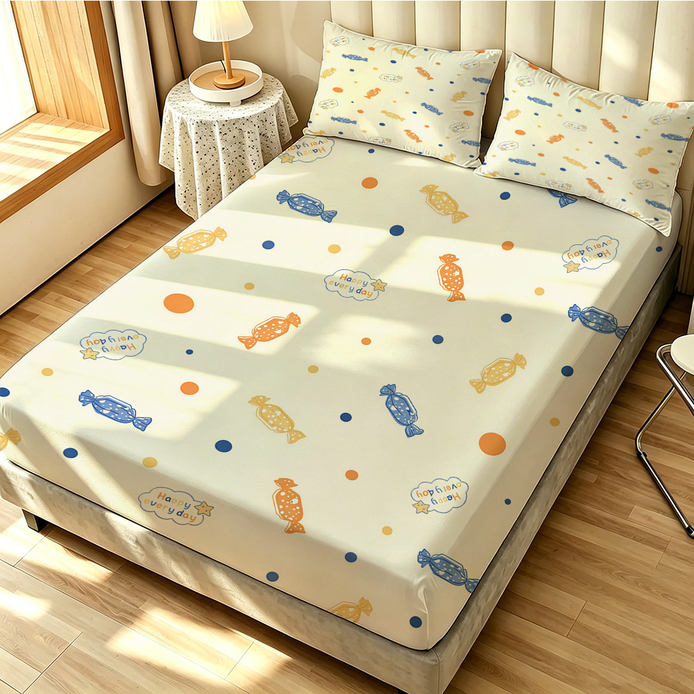 90G 3-Piece Bedding Set 1 Fitt - đánh giá và giá Bed Sheet Microfiber