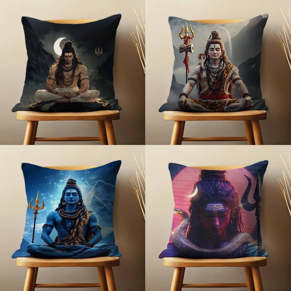 India Art Lord Shivasjpg Pillo - đánh giá và giá Home Textiles India
