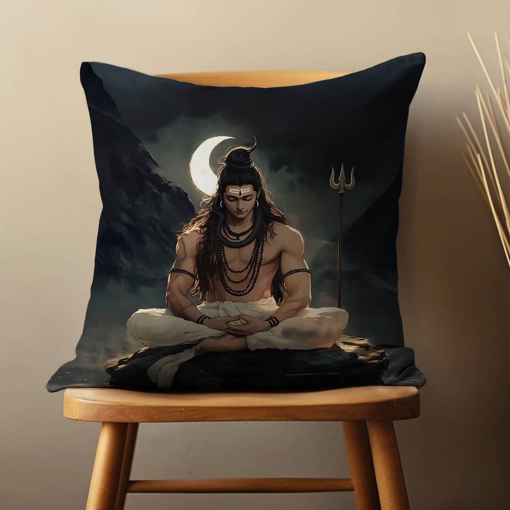 India Art Lord Shivasjpg Pillo - đánh giá và giá Home Textiles India