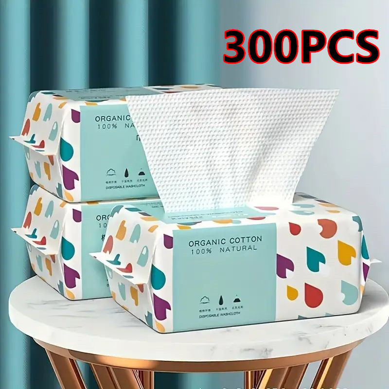 100/300PCS Disposable Thick 10 - đánh giá và giá Home Textiles Face Towel