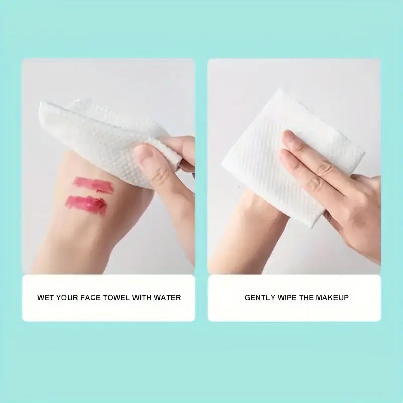 100/300PCS Disposable Thick 10 - đánh giá và giá Home Textiles Face Towel