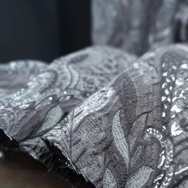 Gray Court Style Shiny Jacquar - đánh giá và giá Home Textiles Design