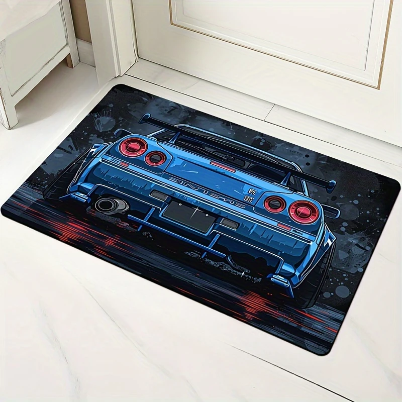 Cool Sports Car Design Doormat - đánh giá và giá Home Textiles Design