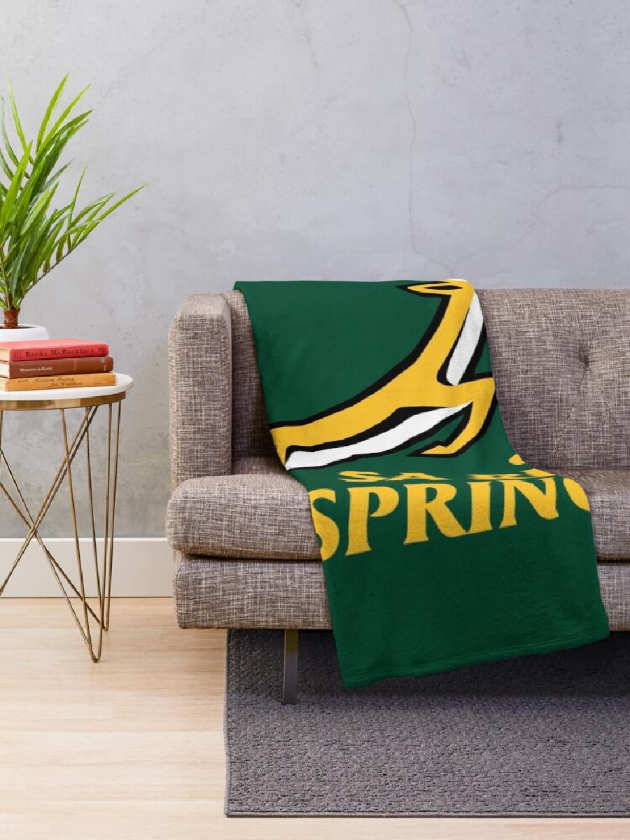 Springbok Rugby Throw Blanket  - đánh giá và giá Home Textiles Design