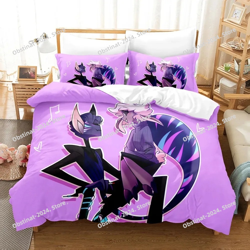 Fashion Cartoon Hazbin Hotel B - đánh giá và giá Home Textiles Classic Fashion